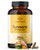 HERBAMAMA Curcumin Turmeric Capsules - 1500mg Curcuma Longa and Black Pepper Extract for Uric Acid & Digestive Support - Vegan, Non-GMO Turmeric Anti