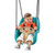 Step2 Infant to Toddler Swing, Baby Outdoor Swing, Backyard Bucket Style Swing Seat, Secure Harness, Outside Weather-Resistant Rope, Attach to Playse
