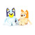 Bluey & Bingo Plush Pillow Buddy Set - Super Soft Character Pillows - Polyester Microfiber, 12 inches