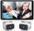 pemacom Baby Car Camera for 2-Kids: 7 Inch IPS Display with Dual Carseat Cameras, Split Screen, Night Vision, HD 1080P - USB Powered Easy Install Rea