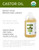 velona USDA Certified Organic Castor Oil - 64 fl oz | For Hair, Boost Eyelashes, Eyebrows | Cold pressed, Natural Oil, USP Grade | Hexane Free