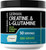 Fitness Labs German Creatine and L-Glutamine | 1.1 lbs | Monohydrate and Creapure Powder | Vegan Fitness Supplement