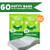 Pail Buddies 60 Refill Potty Bags: Absorbent, Disposable Liners Compatible with OXO Tot 2-in-1 Go Potty | Strong, Leak-Proof Bags Fits Most Travel Po
