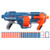 Nerf Elite 2.0 Shockwave RD-15 Blaster, 30 Nerf Darts, 15-Dart Rotating Drum, Pump-Action Slam Fire, Built-in Customising Capabilities