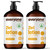 Everyone 2-in-1 Lotion for Hands/Body, 32 ounce (Pack of 2) Coconut and Lemon made with Essential Oils for Men and Women