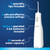 Waterpik Cordless Express Water Flosser, Battery Operated & Portable for Travel & Home, ADA Accepted, Waterproof for Shower Use, White WF-02, Packagi