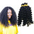 Deep Curly Wave Bulk Hair For Braiding Human Hair No Weft Human Hair 3 Bundles 150g Brazilian (16 16 16 Natural Black #1B)