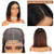 Royal Lady Short Straight Bob Lace Front Wigs Human Hair Pre Plucked with Baby Hair 150% Density Brazilian Virgin 4x4 Lace Closure Short Bob Wigs for