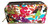 LeSportsac Sweet Wahine HAWAII EXCLUSIVE Rectangular Cosmetic Bag/Pouch Style 6511/Color K168, Hula Girls, Vibrant Tropical Paradise, Hawaiian Golden