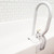 Carex White Bathtub Rail - Grab Bars for Bathroom, Bathtubs & Showers - Side Hand Grip Railing & Support - Shower Handle & Bath Tub Bar Clamps for Se