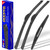 3 wipers Replacement for 2017-2021 2022 Honda CRV CR-V, Windshield Wiper Blades Original Equipment Replacement - 26"/17"/12" (Set of 3) U/J HOOK