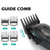VGR Professional Hair Clippers for Men, Electric Adjustable Hair and Beard Trimmer, USB Rechargeable T Blade Hair Cutting Kit, LED Display Barber Cli