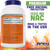 Now NAC, 1000 mg, 250 Tablets, Vegetarian and Vegan, Non-GMO