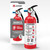 Kidde Basic Fire Extinguisher for Home, Office, Residential, Single-Use, 5BC