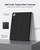 KU XIU Slim Magnetic Case Only for iPad Pro 13 Inch (M4) 2024, Compatible with Magic Keyboard and Support Apple Pencil Pro Wireless Charging, Carbon