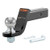 CURT 45042 Trailer Hitch Mount with 2-5/16-Inch Ball & Pin, Fits 2-Inch Receiver, 7,500 lbs, 4-Inch Drop