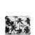 ALOHA Collection Mid Coco Palms Pouch in Black | Lightweight, Packable, and Splash-Proof Makeup Pouch | Easy to Clean