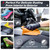 FIXSMITH Microfiber Cleaning Cloth, 100 Pack Shop Towels, Micro Fiber Cloth for Cleaning Car, All-Purpose Absorbent Cleaning Rags for Housekeeping, D