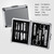 World No. 1. Three Seven (777) Travel Manicure Grooming Kit Nail Clipper Set (11 PCs, TS-16000SVC), MADE IN KOREA, SINCE 1975.