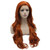 MX angel Long Wavy Reddish Blonde Synthetic Lace Front Wig