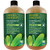 Desert Essence Thoroughly Clean Face Wash - Original - 32 Fl Oz - Pack of 2 -Tea Tree Oil -For Soft Radiant Skin - Gentle Cleanser - Extracts Of Gold