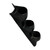 GlowShift Universal Fitment Black Triple Pillar Gauge Pod Holder - Fits Any Make/Model Car or Truck - ABS Plastic - Mounts (3) 2-1/16" (52mm) Gauges