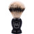 Parker Silvertip Badger Shaving Brush with Resin Handle & Resin Stand | 22mm Soft Knot for Rich Lather | Handcrafted Brush for Shave Cream or Soap |