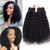 Luxnovolex Brazilian Curly Bundles Human Hair Virgin Hair Kinky Curly 100% Unprocessed Remy Virgin Cheap Human Hair Weave Extensions Natural Black Hu