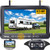RV Backup Camera Wireless Plug and Play: Pre-Wired for Furrion System Recording Wide View Rear View Camera Clear Night Vision HD 1080P 7'' Touch Key