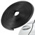SINGARO 33Ft (10M) Car Door Edge Guard, No Glue Car Door Entry Guard Protective Strip, Rubber Edge Trim Car Door Protector, Applicable to Car, Truck,