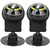 in car car Dashboard with Suction Cup 7×6×4 2pcs lc282 abs Portable car Ball with Suction Cup Outdoor Navigation Tools
