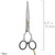 Jaguar Hairdressing Shears Pre Style Ergo 6.0 Inch Professional Stainless Steel Hair Cutting & Trimming Scissors for Salon Stylists and Barbers, Sati