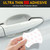 4Pcs Car Door Handle Protector,Waterproof Anti-Scratch Stickers Covers,Transparent Universal Car Door Handle Protector Accessories