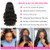 Uveous 26 Inch Glueless Wigs Human Hair Pre Plucked/Cut Wear and Go Wig 180 Density 5x5 Hd Lace Closure Wigs Human Hair Body Wave Hd Lace Front Wigs