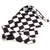 12 Pack Checkered Flag Bandanas - Racing Party Favors