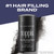 Toppik Hair Building Fibers, Black, 55g Fill In Fine or Thinning Hair, Instantly Thicker, Fuller Looking, 9 Shades for Men & Women, Keratin Protein F