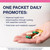 Metagenics PlusOne Daily Prenatal Packs - Prenatal, Pregnancy & Nursing Support - with Folate, Omega-3 DHA/EPA, Choline, Probiotics & Essential Nutri