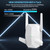 2026 AX3000 WiFi 6 Range Extender, WiFi Extender Signal Booster with Gigabit Ethernet Port, Dual Band (2.4G&5.8G) WiFi Repeater Cover to 13888sp.ft,