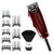 Oster Fast Feed Adjustable Pivot Motor Clipper 76023-510 with 8 Piece Guide Comb Set and Neck Duster