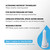 Panasonic Professional Cordless Water Flosser for Dental, Bridge and Orthodontic Care, Portable Oral Irrigator with Ultrasonic Cleaning  EW1511W (Wh