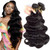 QTHAIR 18A Body Wave Brazilian Virgin Human Hair 18" 20" 22" 300g Natural Color 100% Unprocessed Brazilian Body Wave Hair Bundles Brazilian Virgin Ha