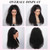 CYNOSURE 13x4 Deep Wave Lace Front Wigs Human Hair 180% Density HD Transparent Full Lace Frontal Wigs Human Hair Pre Plucked with Baby Hair Natural C