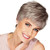Raquel Welch Winner Short Pixie Wig, R119G Gradient Smokeby Hair u wear Gradient Smoke