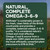 SMARTERNUTRITION Ubiquinol 100mg + Natural Plant-Based Complete Omega 3 6 9 - Clinically Studied Ahiflower® Oil - Ultra Absorption CoQ10 for Heart Su