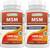 Best Naturals MSM 1000 mg 180 Capsules (180 Count (Pack of 2))