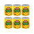 Del Monte Yellow Cling Canned Peach Halves in Heavy Syrup, 29 oz Can (Pack of 6)