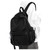 PAUBACK Black School Backpack for Girls Women Waterproof High School Book Bag Cute Backpack for Men Teens Boys, Lightweight Simple Middle School Back