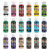 DecoArt Crafters Acrylic Paint Set  Popular Colors, 18 Bottles (2 fl oz)  Easy Craft Paints, Classrooms, Art Projects & DIY Crafts