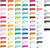 Arrtx Alcohol Markers ALP 80 Colors,Dual Tips Permanent Drawing Art Markers for Artists Adult Coloring Illustration, Design, Anime, Comic
