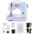 Sewing Machine for Beginners & Kids, Mini Portable Sewing Machines with 12 Built-in Stitch Patterns, 2-Speed Foot Pedal, Perfect for Teaching Daughte